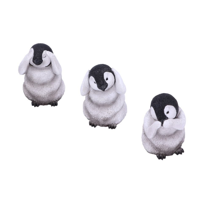 Three Wise Penguins
