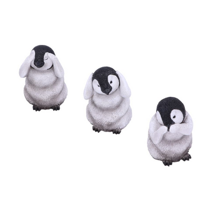 Three Wise Penguins