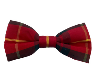 Traditional Cameron Modern Scottish Tartan Silk Bow Tie