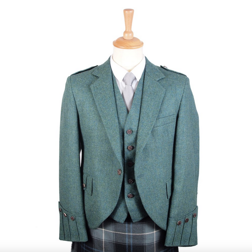 Highland Green Argyll Jacket And Waistcoat Kilts Wi Hae Ltd highland-green-argyll-jacket-and-waistcoat-kilts-wi-hae-ltd