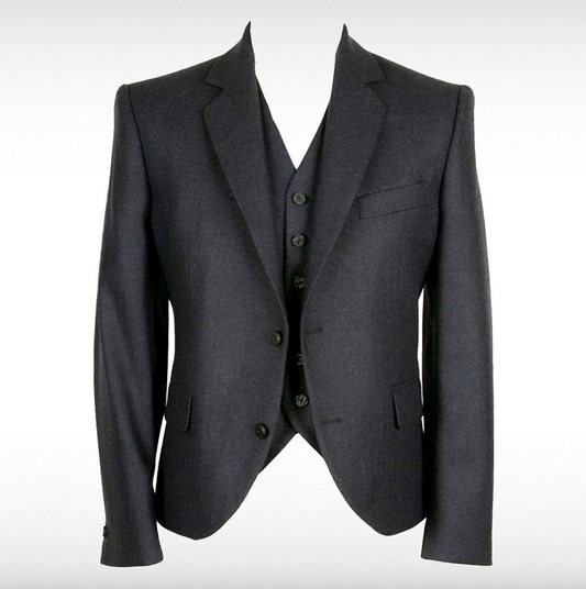 Pride Contemporary Midnight Tweed Jacket & Waistcoat
