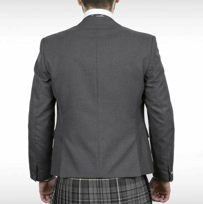 Pride Contemporary Silver Tweed Jacket & Waistcoat
