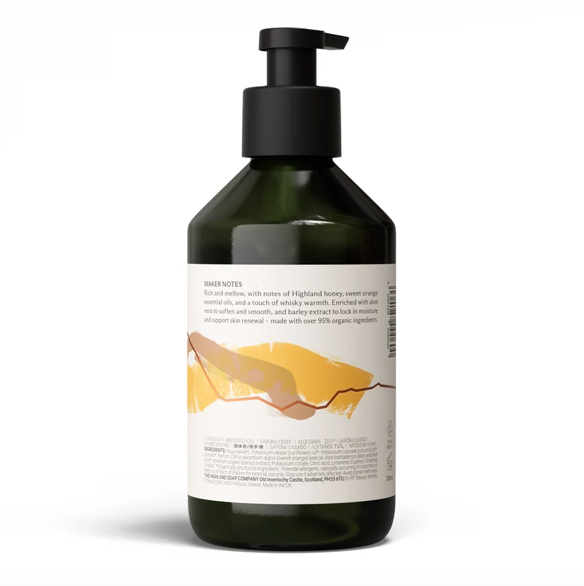 Highland Soap - Whisky & Honey Hand Wash