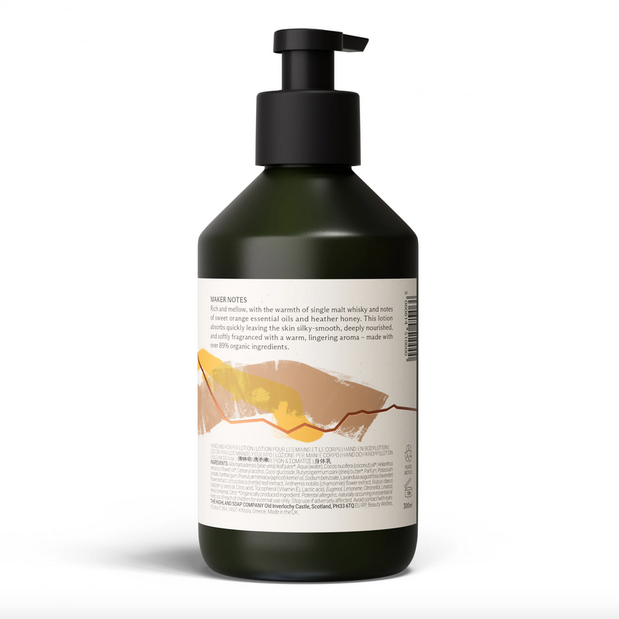 Highland Soap - Whisky & Honey Lotion