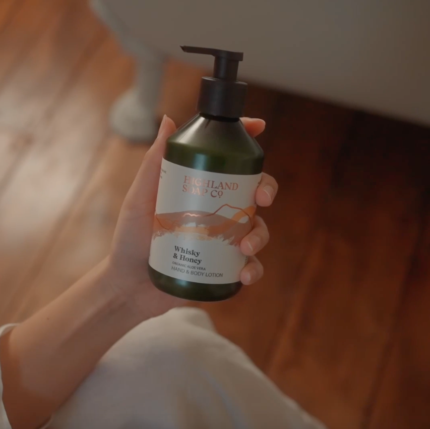 Highland Soap - Whisky & Honey Lotion