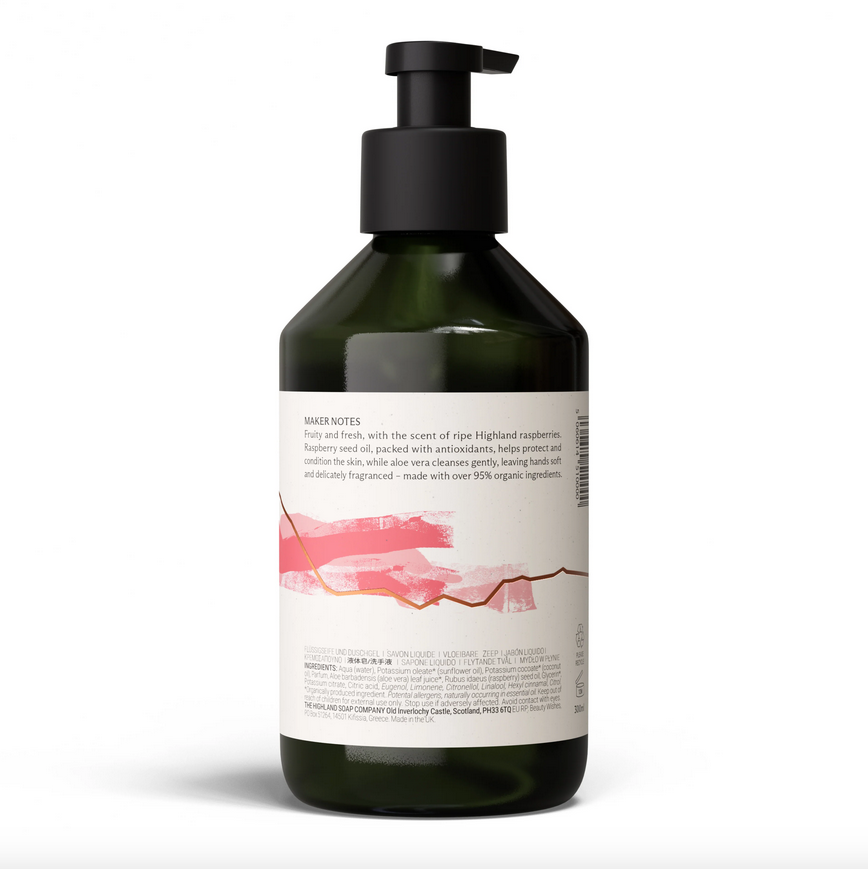 Highland Soap - Wild Raspberry Hand Wash
