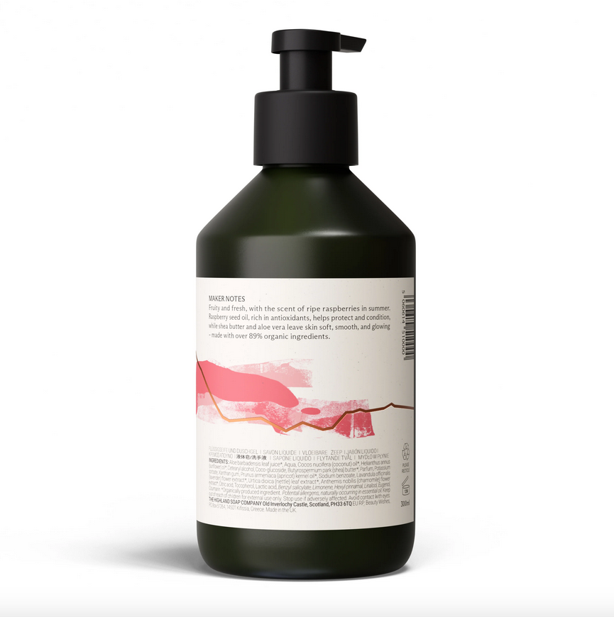 Highland Soap - Wild Raspberry Lotion
