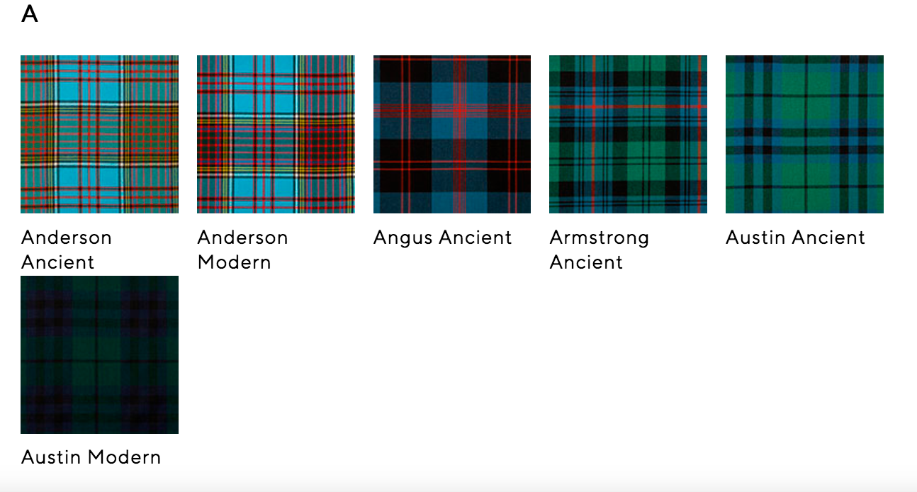 Lochcarron Traditional 8 Yard Braeriach Medium Weight Kilt - A-K Tartans