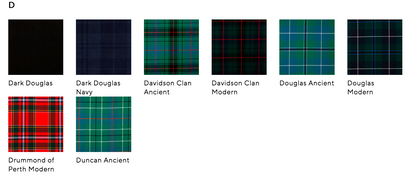 Lochcarron Traditional 8 Yard Braeriach Medium Weight Kilt - A-K Tartans