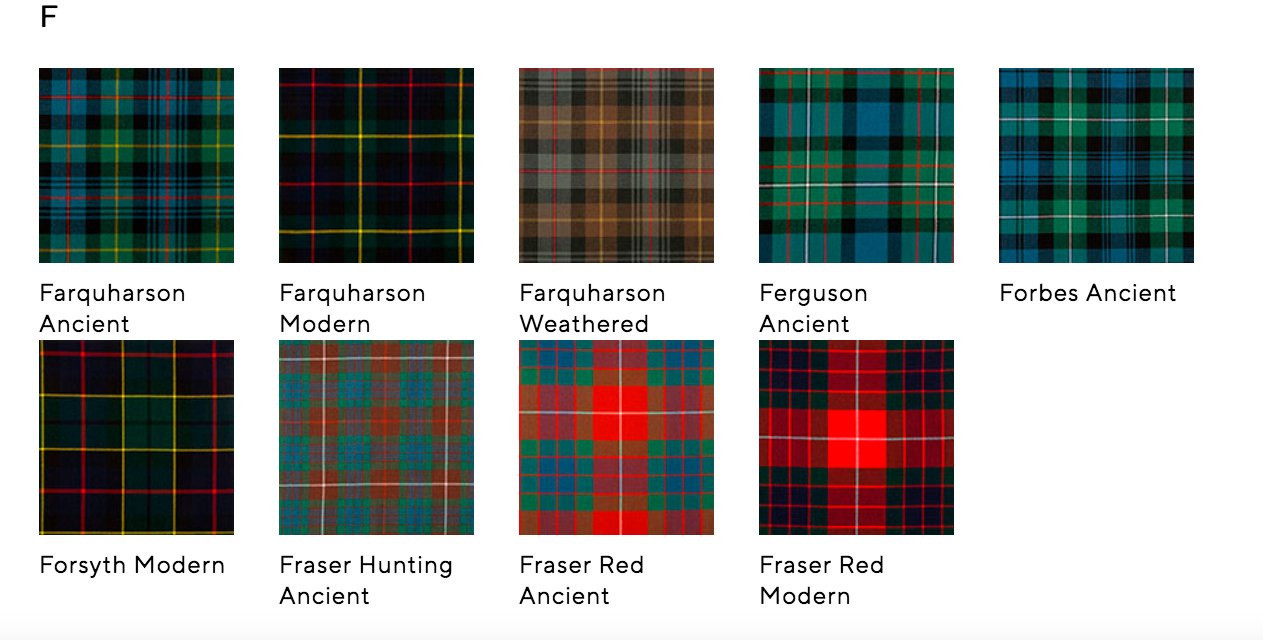 Lochcarron Traditional 8 Yard Braeriach Medium Weight Kilt - A-K Tartans