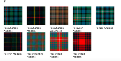 Lochcarron Traditional 8 Yard Braeriach Medium Weight Kilt - A-K Tartans