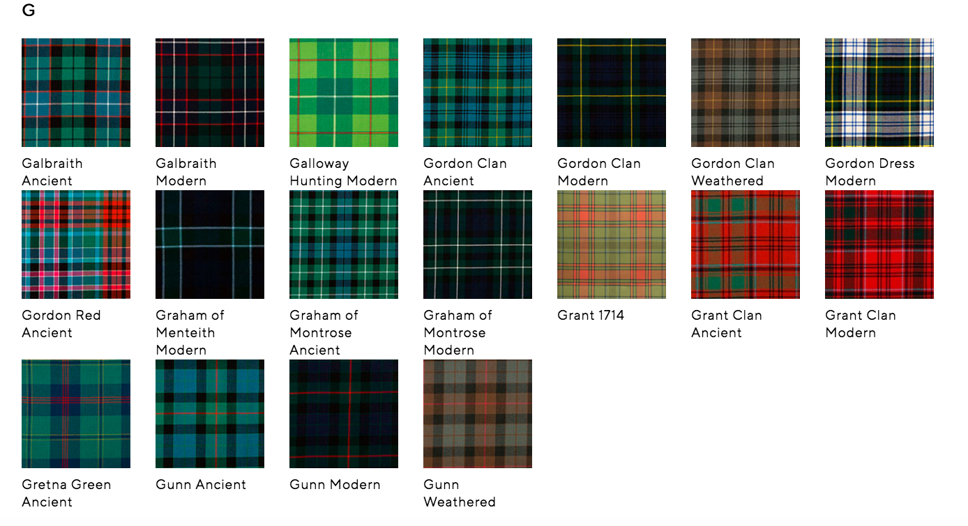 Lochcarron Traditional 8 Yard Braeriach Medium Weight Kilt - A-K Tartans