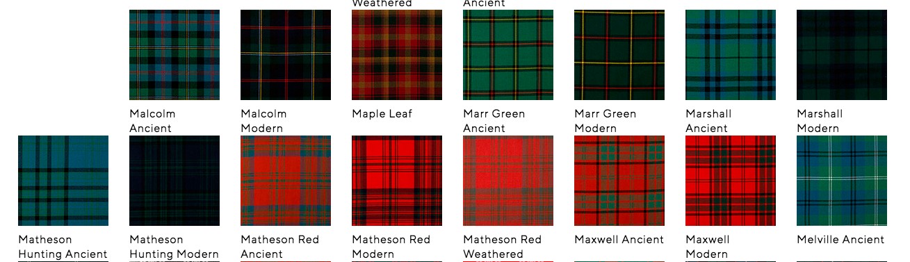 Lochcarron Mens Traditional 8 Yard Scottish Wool Strome Heavy Weight Kilt: K-M Tartans