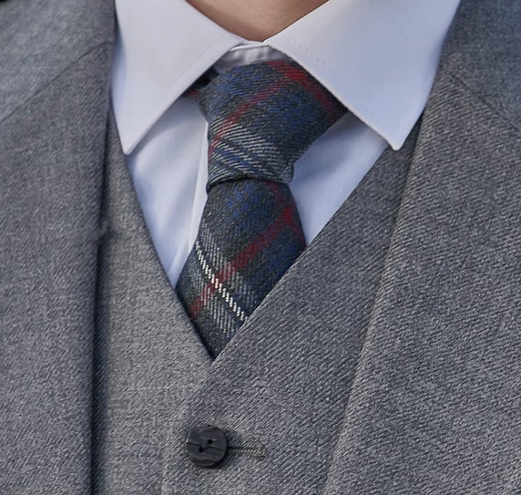 Made To Order Hebridean Tartan Straight Neck Ties