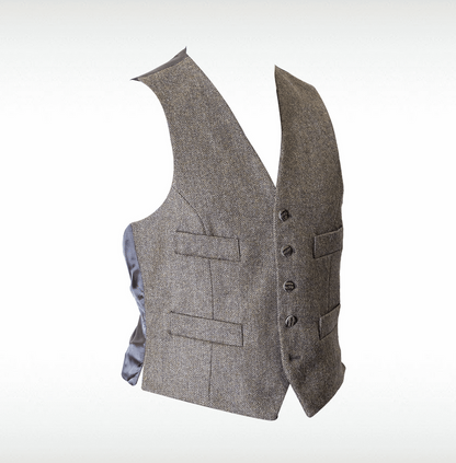 Pride Brown Crail Jacket & Waistcoat