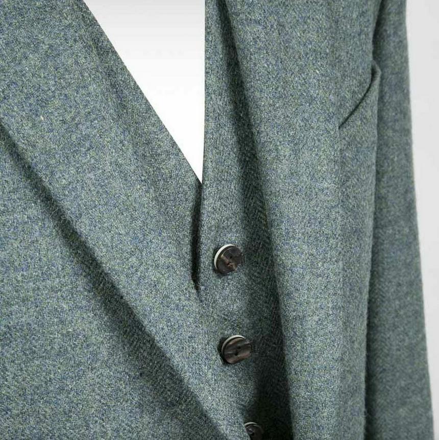 Pride Lovat Green Crail Jacket & Waistcoat