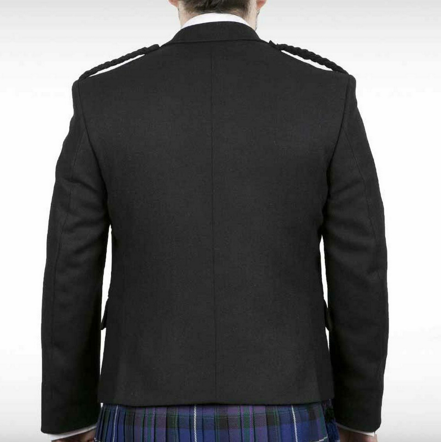 Pride Black Herringbone Crail Jacket & Waistcoat