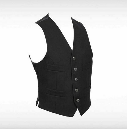 Pride Black Herringbone Crail Jacket & Waistcoat