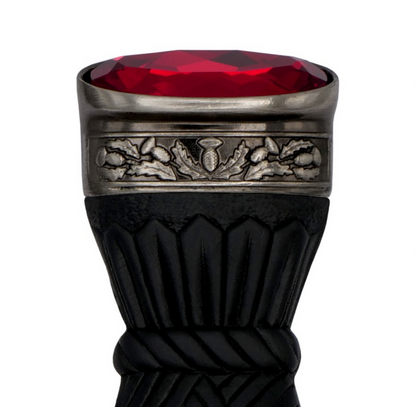 Celtic Knotwork Clan Crest Sgian Dubh - A-C Clans