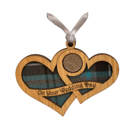 Lucky Sixpence - On Your Wedding Day - 4 Tartans