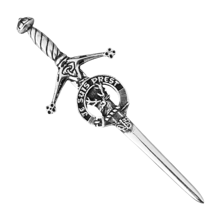 Fraser of Lovat Clan Sword Kilt Pin