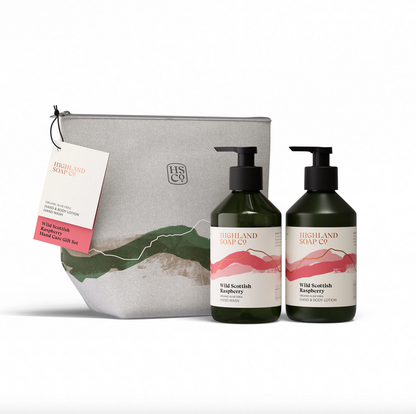 Highland Soap - Wild Raspberry Hand Care Gift Set