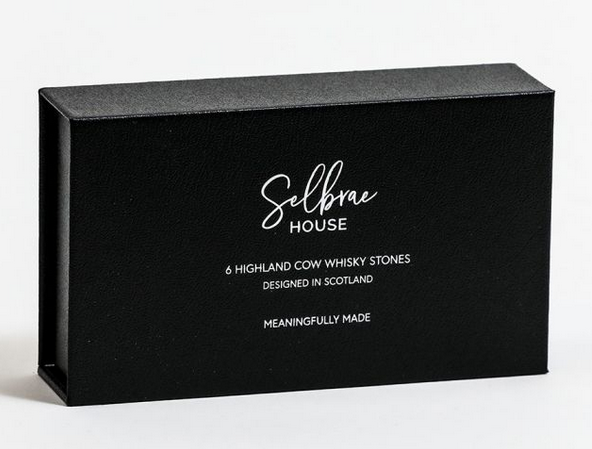 Highland Cow Whisky Stones