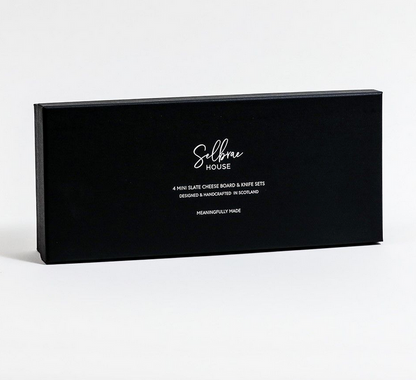 Stag Mini Cheeseboard Set Of 4
