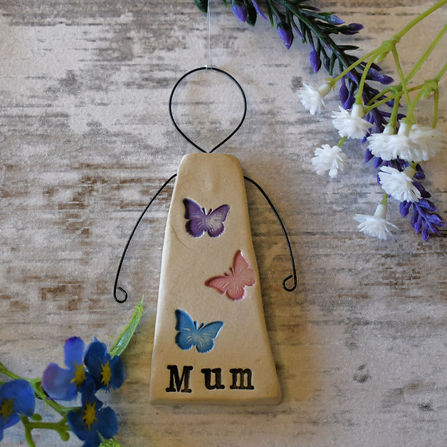 'Mum' Ceramic fairy