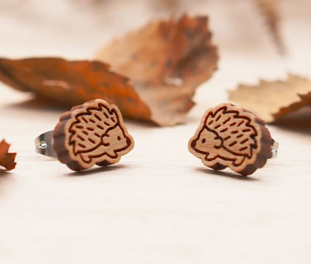 Hedgehog Stid Earrings