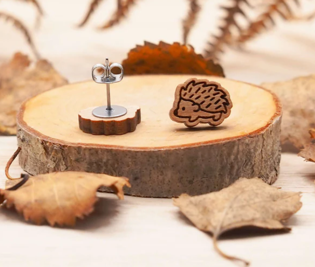 Hedgehog Stid Earrings