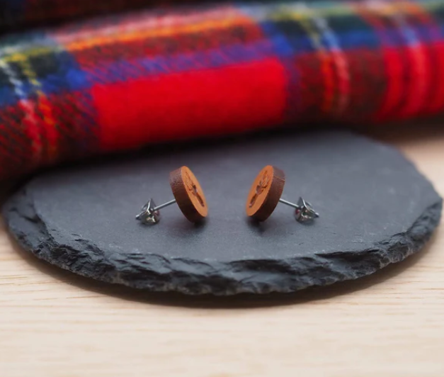 Stag Stud Earrings