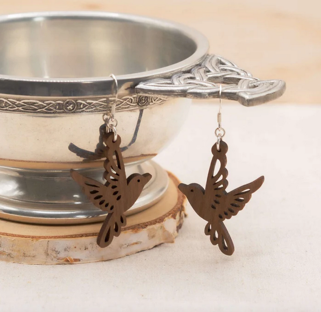 Hummingbird Drop Earrings