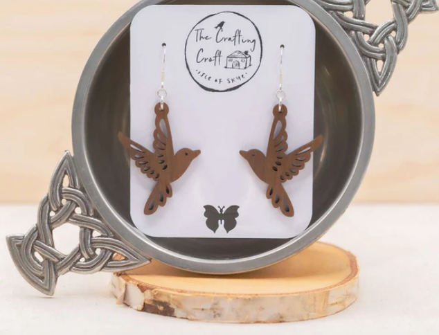 Hummingbird Drop Earrings