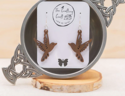Hummingbird Drop Earrings