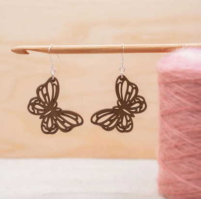 Butterfly Drop Earrings