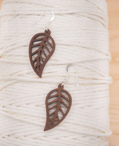 Leaf Drop Earrings