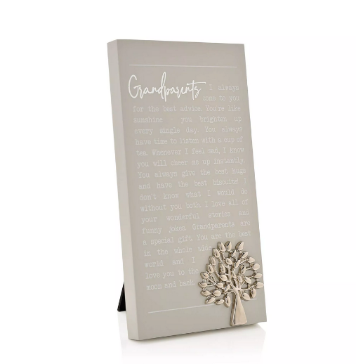 Grandparents - Moments Plaque