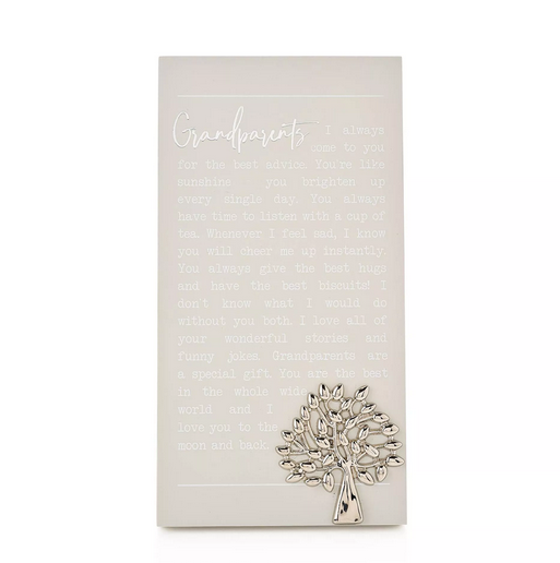 Grandparents - Moments Plaque