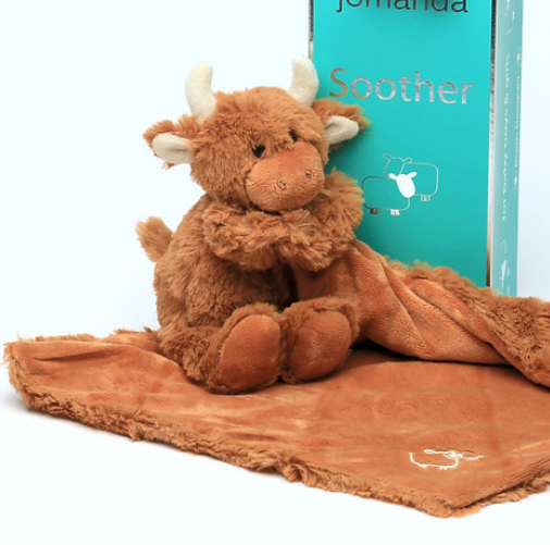 Brown Highland Cow Soother