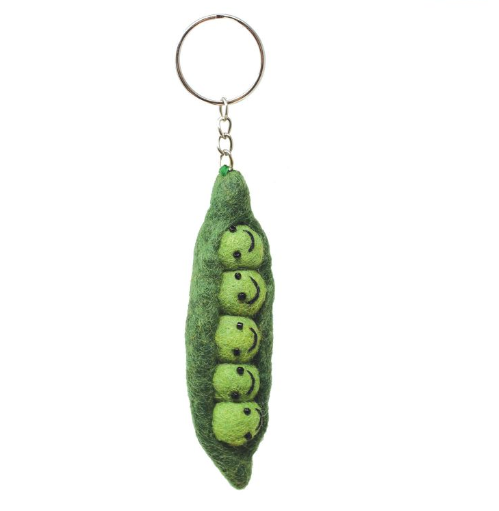 Felt Bag Buddy - Peas