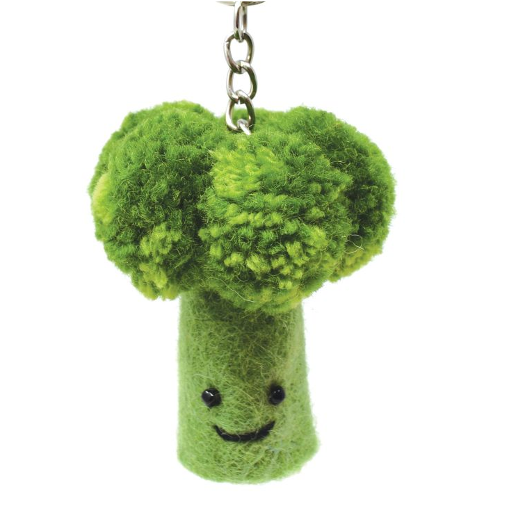 Felt Bag Buddy - Broccoli
