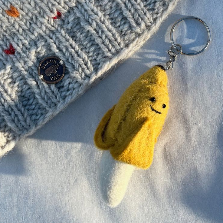Felt Bag Buddy - Banana