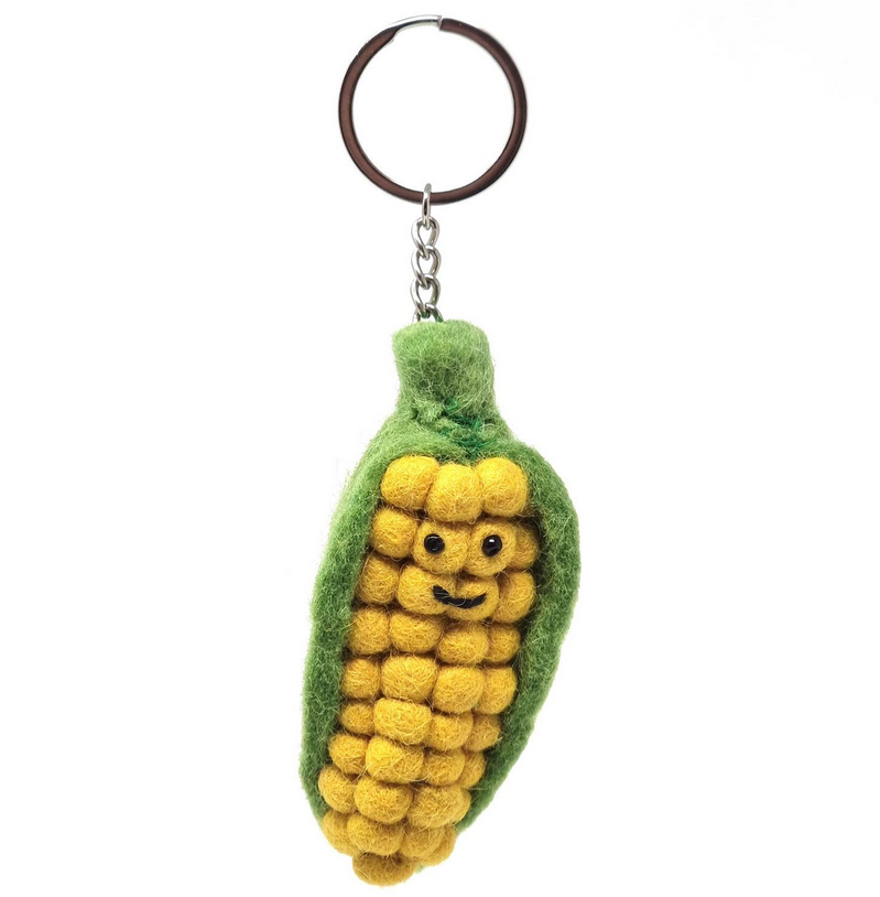 Felt Bag Buddy - Sweetcorn