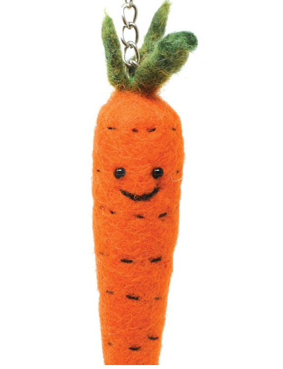 Felt Bag Buddy - Carrot