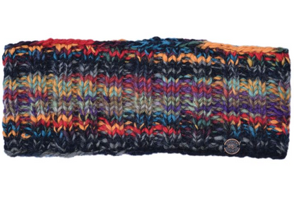 Unisex Electric Stripe Headband - Grey