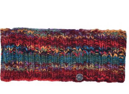 Unisex Electric Stripe Headband - Red