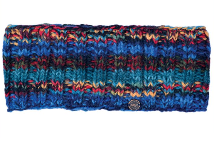 Unisex Electric Stripe Headband - Blue