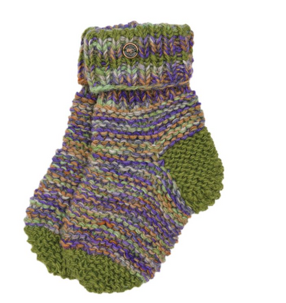 Electric Lounge Socks - Green