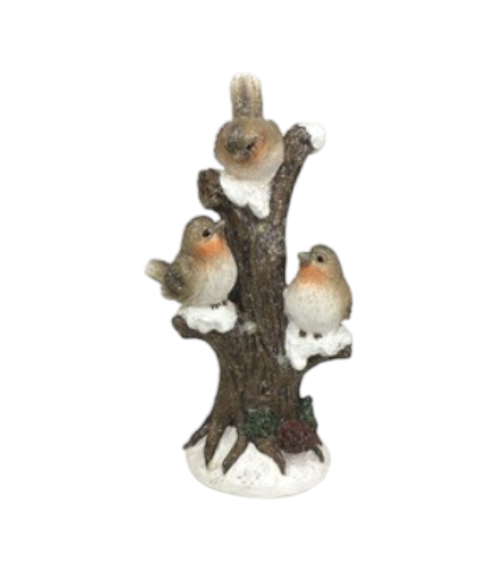 LED Robin Tree - 22cm
